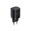 Havit UC30 EU - GaN two-port travel charger 33 W, black