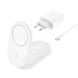 Belkin BoostCharge Headphones, Smartphone White USB Wireless charging Fast charging Indoor