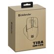 MOUSE DEFENDER GM-126 TISA RF+BT OPTIC 1600dpi 6P WHITE