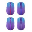 MOUSE DEFENDER MYSTERY MM-301 RF+BT PURPLE 1600dpi 6P