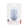 Lenovo 300 Wireless Compact Maus Kabellos Optisch Blau 3 Tasten 1000 dpi mouse Ambidextrous RF Wireless Optical