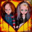 Living Dead Dolls Chucky and Tifanny pack 2 figures 25cm 696198942804