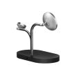Samsung GP-PWU024WIABW mobile device charger Headset, Smartphone, Smartwatch Black, Silver USB Wireless charging Indoor