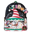 LOUNGEFLY Loungefly Disney Nightmare Before Christmas Journey to Christmas Town backpack