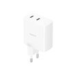 Havit UC45 EU - GaN 45 W dual-port travel charger, black