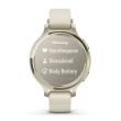 Garmin Lily 2 Active 38 mm Digital 240 x 201 pixels Touchscreen Beige GPS (satellite)