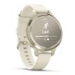 Garmin Lily 2 Active 38 mm Digital 240 x 201 pixels Touchscreen Beige GPS (satellite)