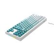 Havit KB901L - gaming keyboard (white and green)