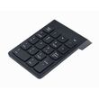 Gembird KPD-W-02 numeric keypad Notebook/PC Bluetooth Black