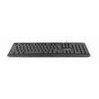 Gembird KB-U-103-RU keyboard Office USB QWERTY English, Russian Black