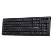 Activejet K-3911W Keyboard wireless black with 1x 1.5V AAA battery