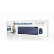 Gembird KBS-WCH-03 keyboard Mouse included Universal RF Wireless + USB QWERTY English Black