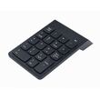 Gembird KPD-W-02 numeric keypad Notebook/PC Bluetooth Black