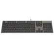 A4Tech KV-300H keyboard USB QWERTY Black, Grey
