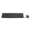 Logitech MK235 keyboard Mouse included USB QWERTY US International Grey