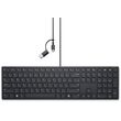 DELL KB525C keyboard Office USB QWERTY US International Black