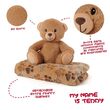 Teddy Bear Soft blanket + plush toy 22cm