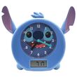 LEXIBOOK English Disney Stitch Storytelling educational clock and lights