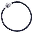 THE CARAT SHOP Harry Potter black leather charm bracelet