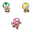 BANDAI Super Mario Bros assorted About surprise chara magnet 6cm