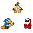 BANDAI Super Mario Bros assorted About surprise chara magnet 6cm