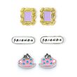 THE CARAT SHOP Friends Set 3 pairs of earrings