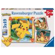 RAVENSBURGER Pokemon puzzle 3x39pcs