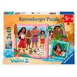 RAVENSBURGER Disney Vaiana 2 puzzle 3x49pcs