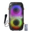Esperanza EP156 BT FM LED RGB KARAOKE Speaker Black 20W