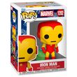FUNKO POP figure Marvel Holiday Iron Man