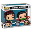 FUNKO POP pack 2 figures Demon Slayer Kimetsu no Yaiba Tanjiro & Nezuko Exclusive