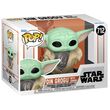 FUNKO POP figure Star Wars The Mandalorian Din Grogu with Armor