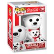 FUNKO POP figure Coca -Cola Polar Bear with Cub