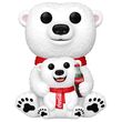 FUNKO POP figure Coca -Cola Polar Bear with Cub