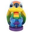 EXQUISITE GAMING Disney Stitch Rainbow figure clamping bracket Cable guy 20cm