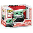 FUNKO POP figure Star Wars Grogu with Santa Hat in Pram
