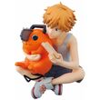 BANPRESTO Chainsaw Man Break Time Denji & Pochita figure 7cm