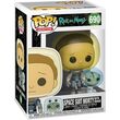 FUNKO POP figure Rick & Morty Space Suit Morty with Snake