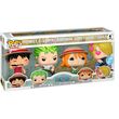 FUNKO POP pack 4 figures One Piece Exclusive