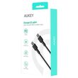 AUKEY CB-NCC2 USB-C Type-C Power Delivery PD 60W 3A 1.8m Nylon Black