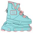 LOUNGEFLY Loungefly Barbie Skate shoulder bag