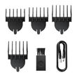 Maestro MR-661 6-in-1 Haircutting Set Black