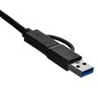 UNITEK ADAPTER USB-A/USB-C - RJ-45 2.5 GBIT, U1313C