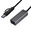 UNITEK ADAPTER USB-A/USB-C - RJ-45 2.5 GBIT, U1313C