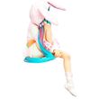 FURYU Hatsune Miku Hatsune Miku Rabbit Ear Hood Pajama Noodle Stopper figure 14cm