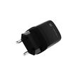NATEC RIBERA GAN CHARGER 1X USB-A + 1X USB-C 30W BLACK