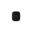 NATEC RIBERA GAN CHARGER 1X USB-A + 1X USB-C 30W BLACK