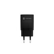NATEC RIBERA GAN CHARGER 1X USB-A + 1X USB-C 30W BLACK
