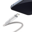 Baseus High Density Braided Fast Charging Data Cable Type-C to Lightning PD 20W 2m White