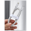 Baseus High Density Braided Fast Charging Data Cable Type-C to Lightning PD 20W 2m White